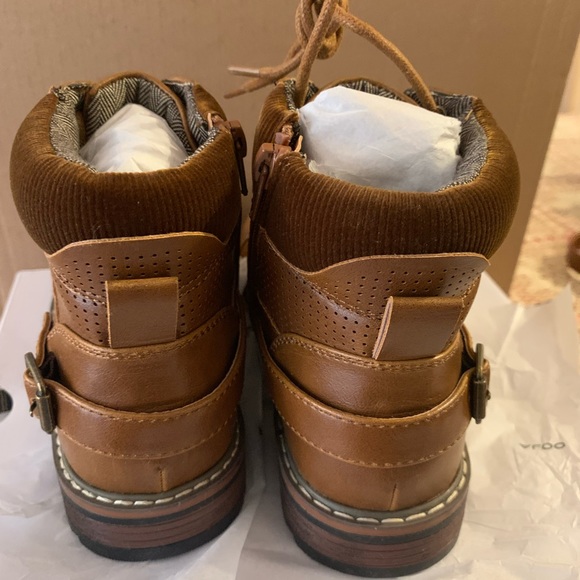 Aldo Balish-K Boys Boots in Cognac - Picture 4 of 7